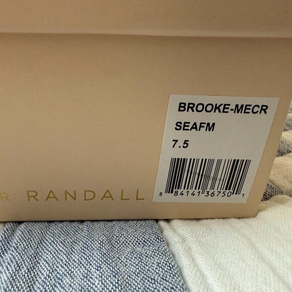 New With Tags! Loeffler Randall Seafoam Brooke Heeled Mule, Size 7.5 - Picture 7 of 8